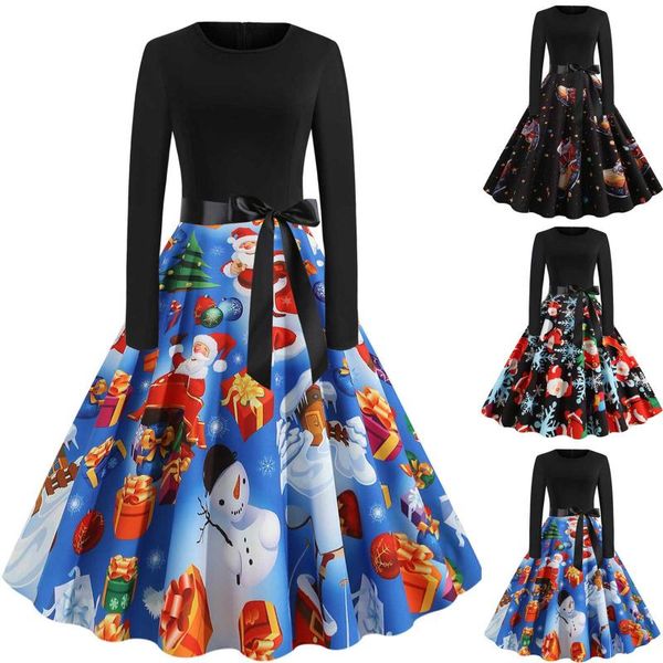 casual dresses evening womens dress autumn bowknot a line flare vintage prom swing long sleeve christmas party vestidos robes, Black;gray
casual dresses evening womens dress autumn bowknot a line flare vintage prom swing long sleeve christmas party vestidos robes, Black;gray
