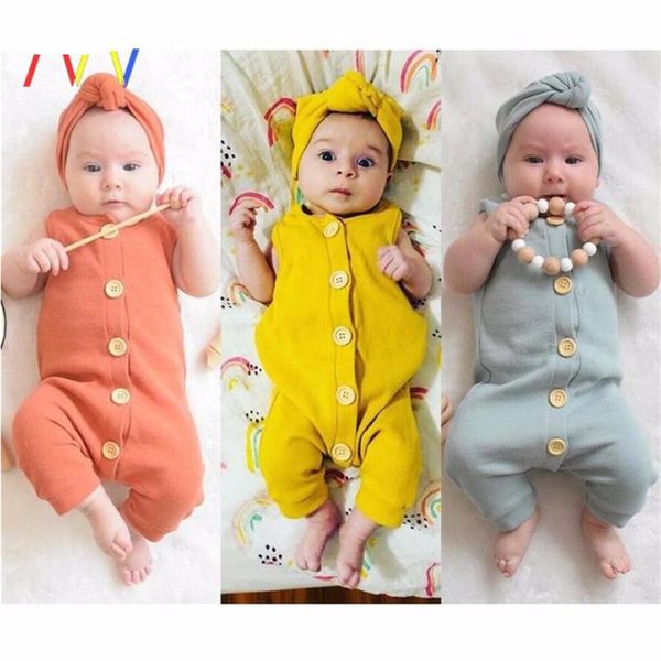 jumpsuits born baby girls pure cotton romper and boys sleeveless jumpsuit solid color infant kids single-breast clothes, Blue
jumpsuits born baby girls pure cotton romper and boys sleeveless jumpsuit solid color infant kids single-breast clothes, Blue