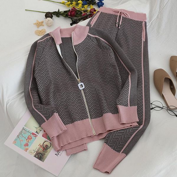 women's two piece pants high-end fashion autumn set women 2021 winter tracksuit color turtleneck knitted cardigans+pants 2pcs sets full, White
women's two piece pants high-end fashion autumn set women 2021 winter tracksuit color turtleneck knitted cardigans+pants 2pcs sets full, White