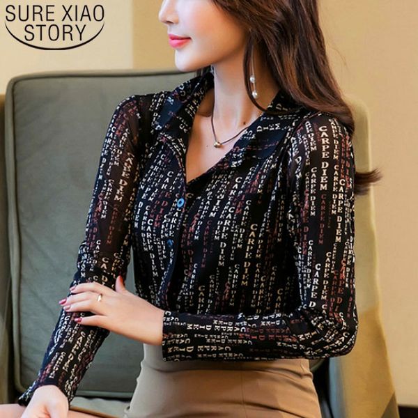 blusas mujer de moda womens blouses button letter turn-down collar long sleeve shirts plus size 2090 50 210510, White
blusas mujer de moda womens blouses button letter turn-down collar long sleeve shirts plus size 2090 50 210510, White