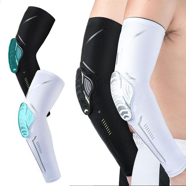 elbow & knee pads 1pcs sports arm guard sleeve anti-collision pressurized brace joint outdoor basketball football volleyball protective gear, Black;gray
elbow & knee pads 1pcs sports arm guard sleeve anti-collision pressurized brace joint outdoor basketball football volleyball protective gear, Black;gray