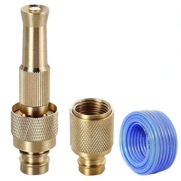 watering equipments household copper high-pressure water gun adjustable direct spray for car washing flowers garden irrigation hose set
watering equipments household copper high-pressure water gun adjustable direct spray for car washing flowers garden irrigation hose set