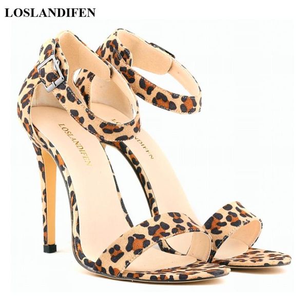 leopard crocodile pattern women's sandals fashion buckle open toe high heels shoes ladies party dress big size 42, Black
leopard crocodile pattern women's sandals fashion buckle open toe high heels shoes ladies party dress big size 42, Black