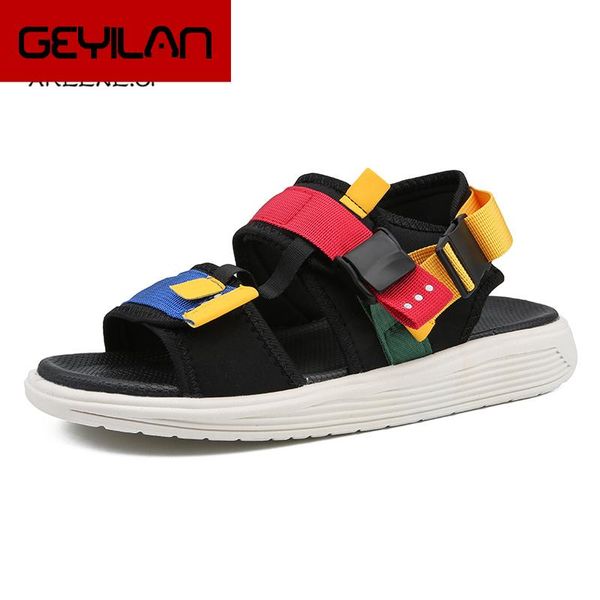 sandals 2021 summer men's outdoor casual shoes men beach non-slip trend personality fashion design slippers flat slides, Black
sandals 2021 summer men's outdoor casual shoes men beach non-slip trend personality fashion design slippers flat slides, Black