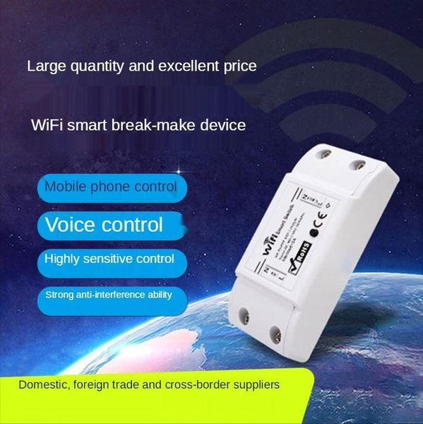 smart home control graffiti ewelink on-off device remote switch voice wifi time delay
smart home control graffiti ewelink on-off device remote switch voice wifi time delay