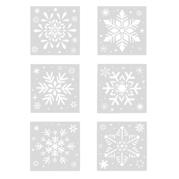 other arts and crafts 6pcs snowflake hollow stencils wall painting scrapbooking stamp embossing template
other arts and crafts 6pcs snowflake hollow stencils wall painting scrapbooking stamp embossing template