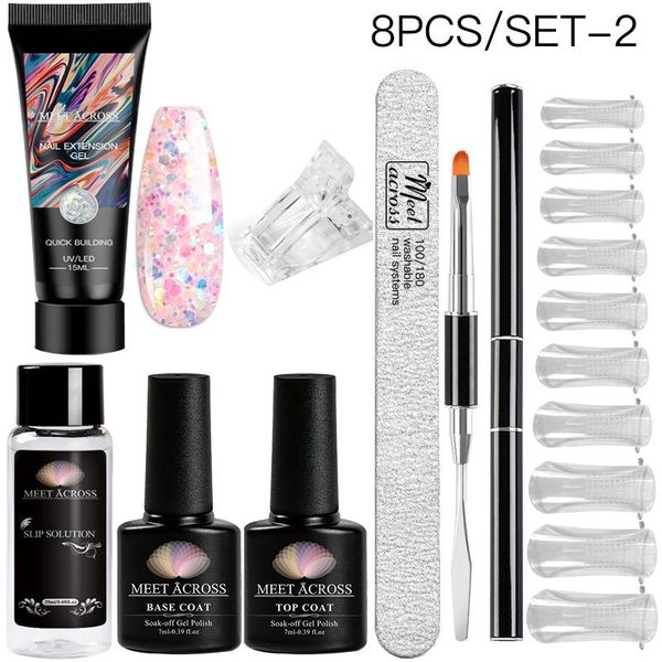 nail art kits meet across glitter extension gel sets 15ml finger poly builder uv sequens jelly polish enhancement manicure
nail art kits meet across glitter extension gel sets 15ml finger poly builder uv sequens jelly polish enhancement manicure