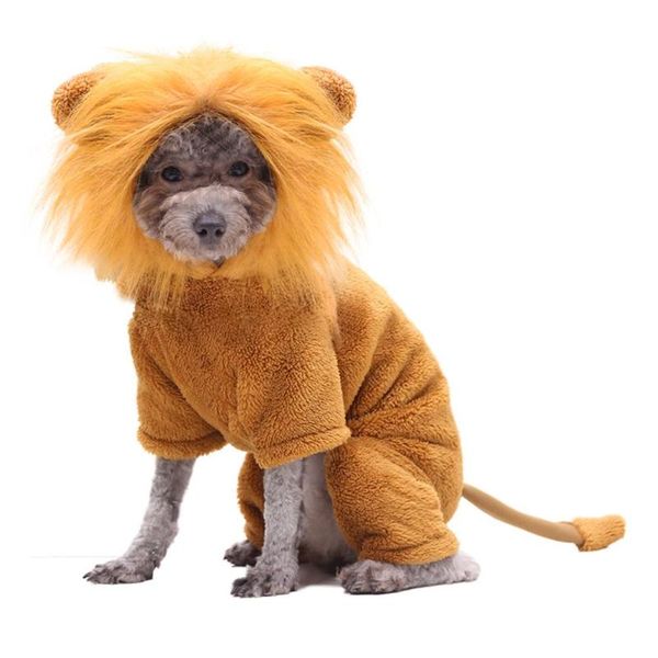 pet cosplay lion halloween costume cat dog flannel thermal pajamas funny dress party props costumes apparel
pet cosplay lion halloween costume cat dog flannel thermal pajamas funny dress party props costumes apparel
