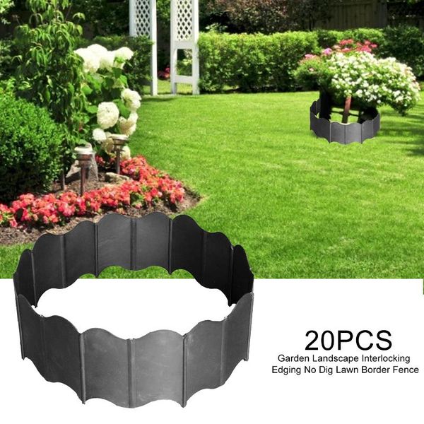 fencing, trellis & gates 20pcs garden landscape interlocking edging s-shaped corner no dig lawn border fence pp sections decoration
fencing, trellis & gates 20pcs garden landscape interlocking edging s-shaped corner no dig lawn border fence pp sections decoration