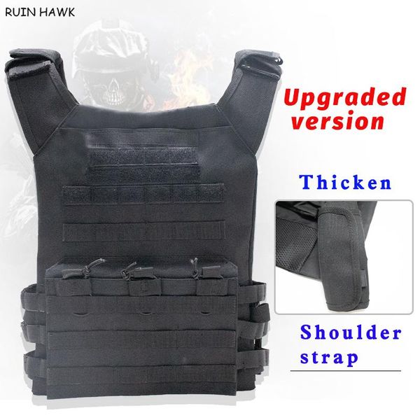 hunting tactics plus size jpc molle panel vest outdoor cs game paintball air gun military equipment multiple colors jackets, Camo;black
hunting tactics plus size jpc molle panel vest outdoor cs game paintball air gun military equipment multiple colors jackets, Camo;black