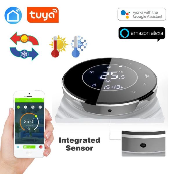 smart home control tuya app 2pipe fan coil wifi thermostat temperature controlled for sensor ntc 10k works with alexa/google home/echo
smart home control tuya app 2pipe fan coil wifi thermostat temperature controlled for sensor ntc 10k works with alexa/google home/echo