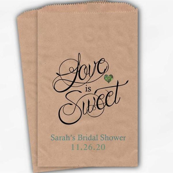 gift wrap custom calligraphy bride shower candy buffet bag - water green personalized rose kraft paper
gift wrap custom calligraphy bride shower candy buffet bag - water green personalized rose kraft paper
