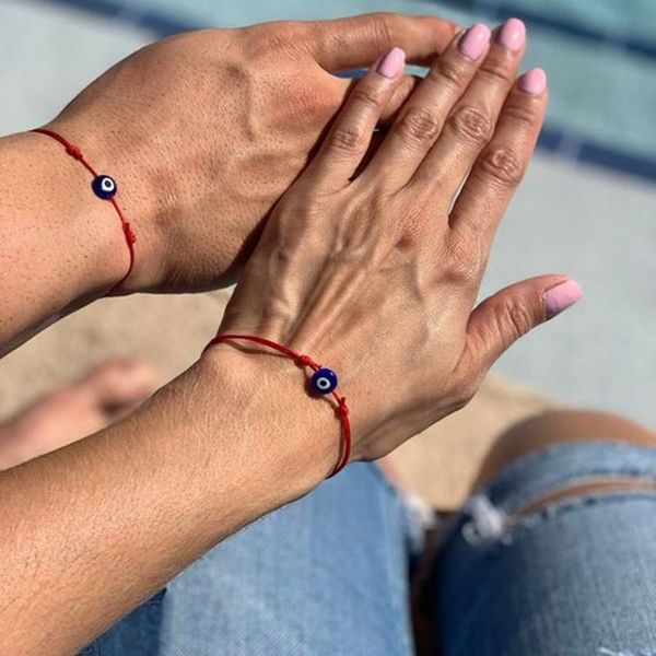charm bracelets couples lucky evil blue eye charms bracelet red string thread rope couple wish card jewelry for women men, Golden;silver
charm bracelets couples lucky evil blue eye charms bracelet red string thread rope couple wish card jewelry for women men, Golden;silver