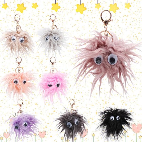 keychains real wool fur keychain cute bag pendant fashion couple accessories personality car plush hallowmas monster, Silver
keychains real wool fur keychain cute bag pendant fashion couple accessories personality car plush hallowmas monster, Silver