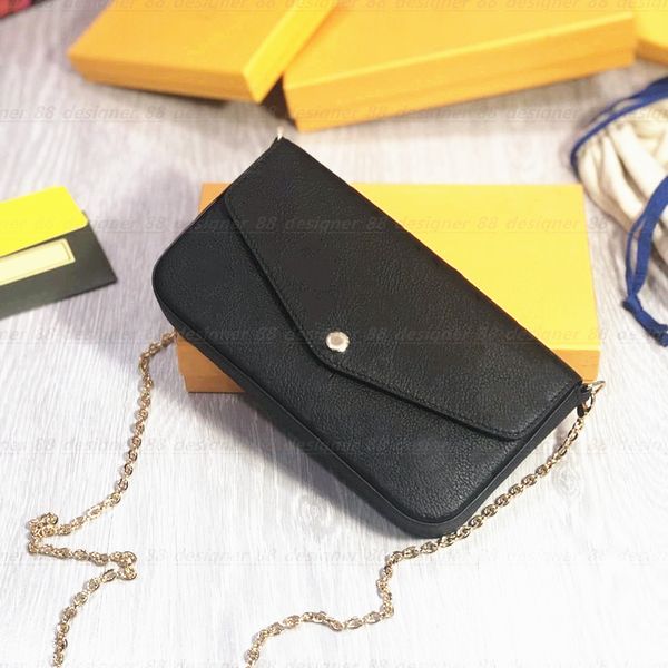 quality women genuine leather cases shoulder bags luxurys designers brand pochette felicie crossbody wallet handbags purses handbag y655
quality women genuine leather cases shoulder bags luxurys designers brand pochette felicie crossbody wallet handbags purses handbag y655