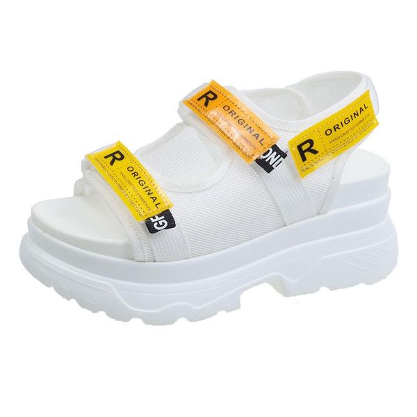 women platform chunky sandals summer brand 7cm high heels casual wedges shoes for woman fashion sports black mesh sandal 2021
women platform chunky sandals summer brand 7cm high heels casual wedges shoes for woman fashion sports black mesh sandal 2021
