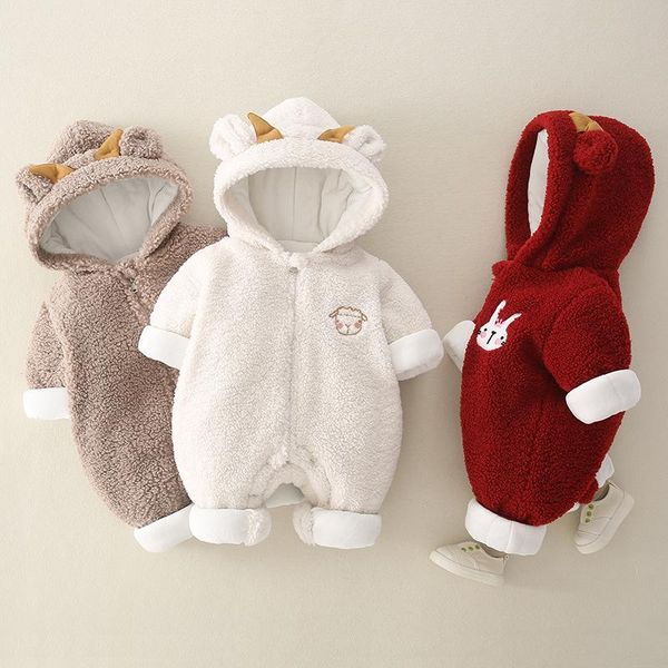 jumpsuits baby winter jumpsuit autumn warm faux cashmere cotton-padded clothes thickened rompers for boys girls bear sheep costume coat, Blue
jumpsuits baby winter jumpsuit autumn warm faux cashmere cotton-padded clothes thickened rompers for boys girls bear sheep costume coat, Blue