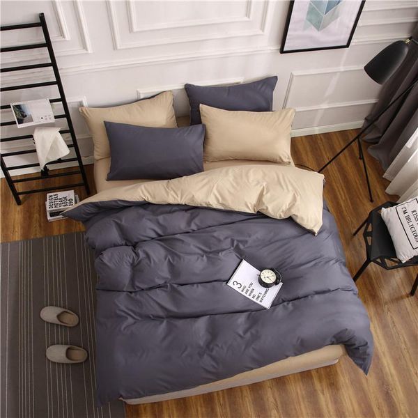 bedding sets two-sided solid luxury bed linen set /king size 3/4 pcs duvet cover flat fitted sheet pillowcase comforter
bedding sets two-sided solid luxury bed linen set /king size 3/4 pcs duvet cover flat fitted sheet pillowcase comforter