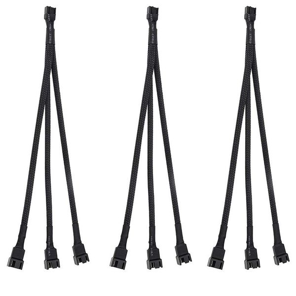 3pcs pwm fan splitter cable 3way 4pin sleeved extension power 1 to 3 converter for pc motherboard,computer cpu usb hubs
3pcs pwm fan splitter cable 3way 4pin sleeved extension power 1 to 3 converter for pc motherboard,computer cpu usb hubs