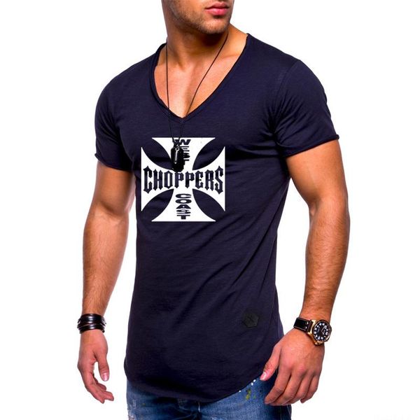 men's t-shirts men t-shirt west choppers printed short sleeve summer fashion casual cotton comfortable good quality v neck, White;black
men's t-shirts men t-shirt west choppers printed short sleeve summer fashion casual cotton comfortable good quality v neck, White;black