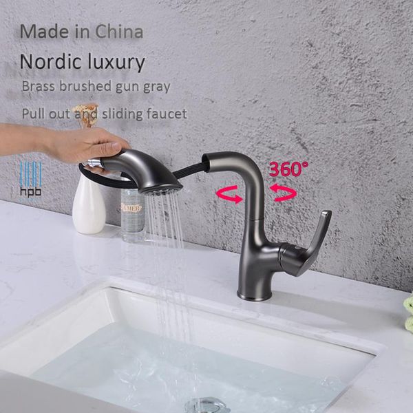 basin faucet pull out shower style morden deck mounted single handle bathroom sink tap cold water mixer black brushed gray faucets
basin faucet pull out shower style morden deck mounted single handle bathroom sink tap cold water mixer black brushed gray faucets