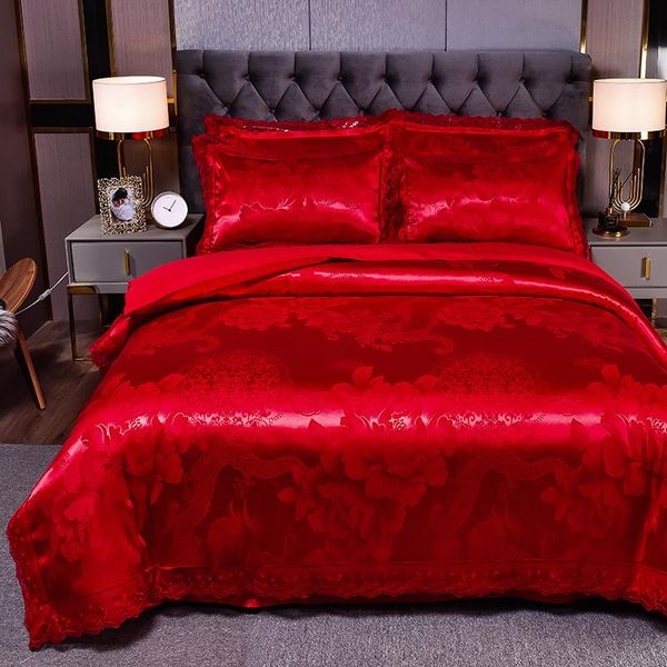 bedding sets drop wedding duvet cover set jacquard lace pillowcase (3pcs no bedsheet )european luxury red flower
bedding sets drop wedding duvet cover set jacquard lace pillowcase (3pcs no bedsheet )european luxury red flower