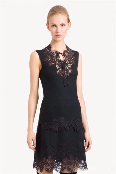 casual dresses summer black lace mesh slim rayon mini bandage dress women fashion elegant evening party, Black;gray
casual dresses summer black lace mesh slim rayon mini bandage dress women fashion elegant evening party, Black;gray