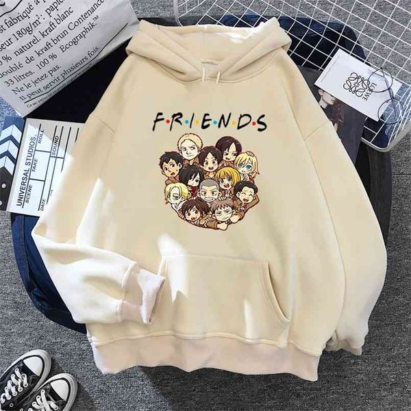 winter attack on titan hoodie kawaii korean pullove friends kawaii sweatshirt cartoon print anime aesthetic hoodie streetwear 210813, Black
winter attack on titan hoodie kawaii korean pullove friends kawaii sweatshirt cartoon print anime aesthetic hoodie streetwear 210813, Black