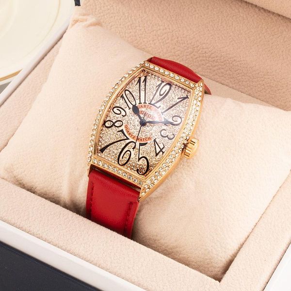 wristwatches ladies crystal watch guou brand women rhinestone watches lady diamond stone dress 2021 female clock relogio, Slivery;brown
wristwatches ladies crystal watch guou brand women rhinestone watches lady diamond stone dress 2021 female clock relogio, Slivery;brown