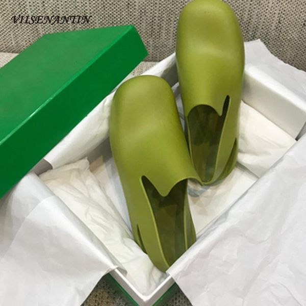 summer rubber rain boots sandals and slippers round toe thick bottom flat jelly shoes lazy women, Black
summer rubber rain boots sandals and slippers round toe thick bottom flat jelly shoes lazy women, Black
