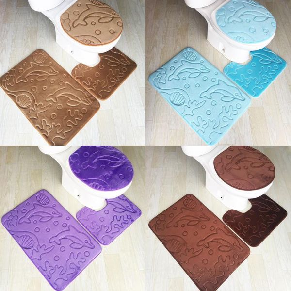 bath mats flannel absorbent non-slip floor mat bathroom toilet set three-piece carpet
bath mats flannel absorbent non-slip floor mat bathroom toilet set three-piece carpet