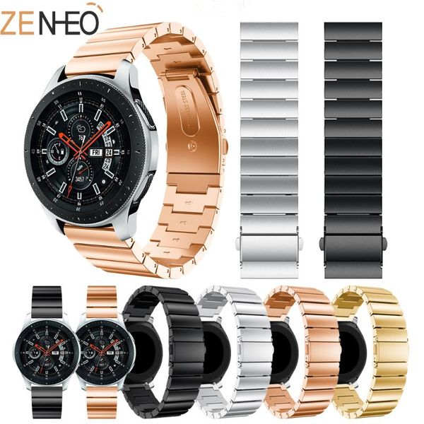 watch bands fashion stainless steel metal strap for samsung galaxy 46mm band bracelet replacement gear s3, Black;brown
watch bands fashion stainless steel metal strap for samsung galaxy 46mm band bracelet replacement gear s3, Black;brown