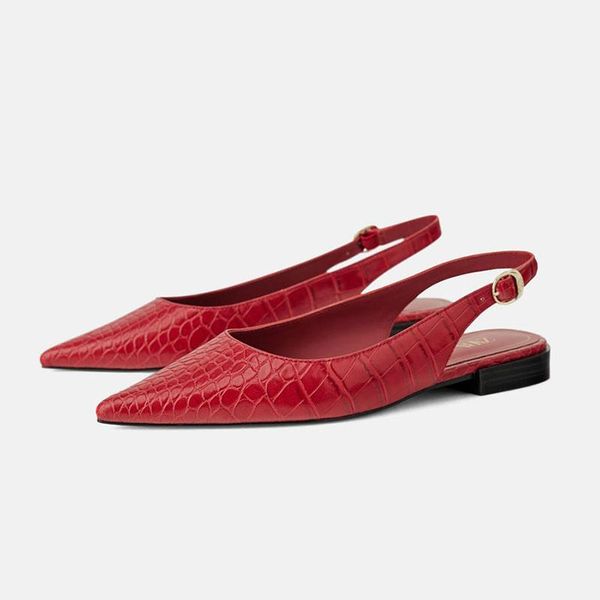 women sandals flat heels summer brand woman slingback pointed toe strap buckle office ladie dress shoes retro, Black
women sandals flat heels summer brand woman slingback pointed toe strap buckle office ladie dress shoes retro, Black