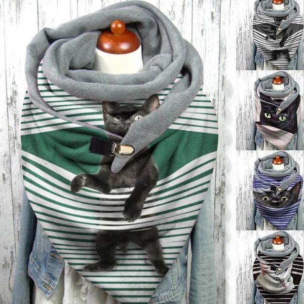 scarves fashion winter warm cashmere scarf knit neck shawl wrap women cats floral print buttonsoft, Blue;gray
scarves fashion winter warm cashmere scarf knit neck shawl wrap women cats floral print buttonsoft, Blue;gray