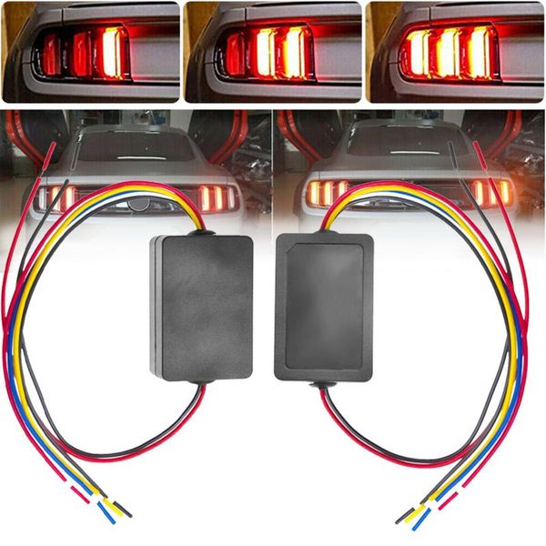 emergency lights 3-step sequential dynamic chase flash module boxes car front or rear turn signal light led controller for mustang
emergency lights 3-step sequential dynamic chase flash module boxes car front or rear turn signal light led controller for mustang
