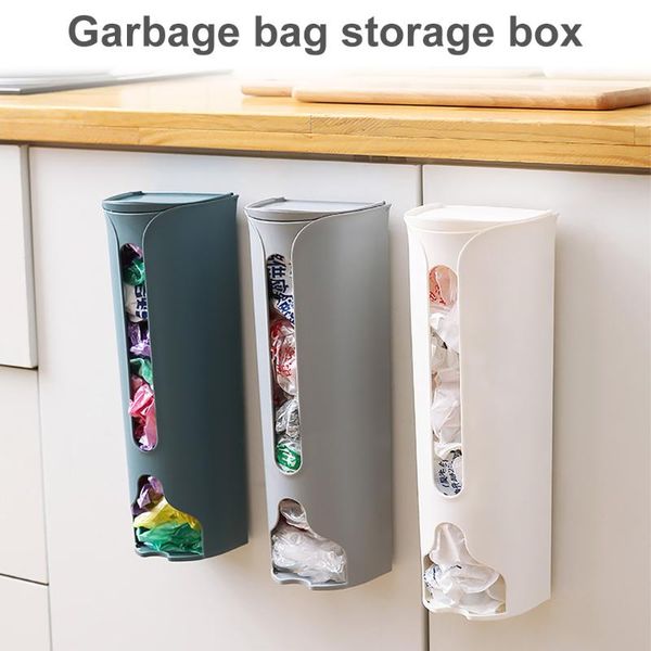 kitchen wall-mounted plastic bag storage holder garbage pouch saver organizer dispenser, gray bottles & jars
kitchen wall-mounted plastic bag storage holder garbage pouch saver organizer dispenser, gray bottles & jars