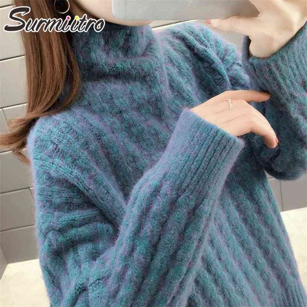 autumn winter thick korean style turtleneck knitted sweater women long sleeve jumper pullover female knitwear 210421, White;black
autumn winter thick korean style turtleneck knitted sweater women long sleeve jumper pullover female knitwear 210421, White;black