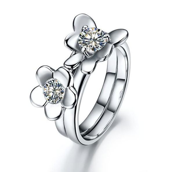cluster rings beautiful flower for lady 1ct set ring trendy 925 sterling silver girl birthday gift, Golden;silver
cluster rings beautiful flower for lady 1ct set ring trendy 925 sterling silver girl birthday gift, Golden;silver