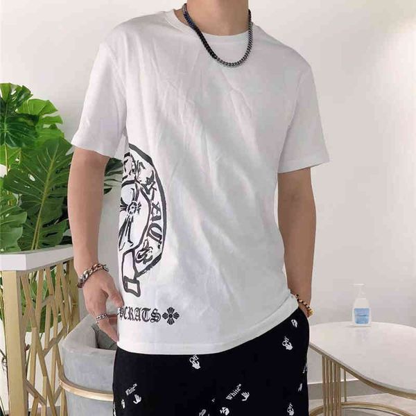 Inschao brand ch croxin short sleeve T-shirt net red horseshoe hand-painted printing men' and women' round neck casual bottoming shirt 3SSU, Black
Inschao brand ch croxin short sleeve T-shirt net red horseshoe hand-painted printing men' and women' round neck casual bottoming shirt 3SSU, Black