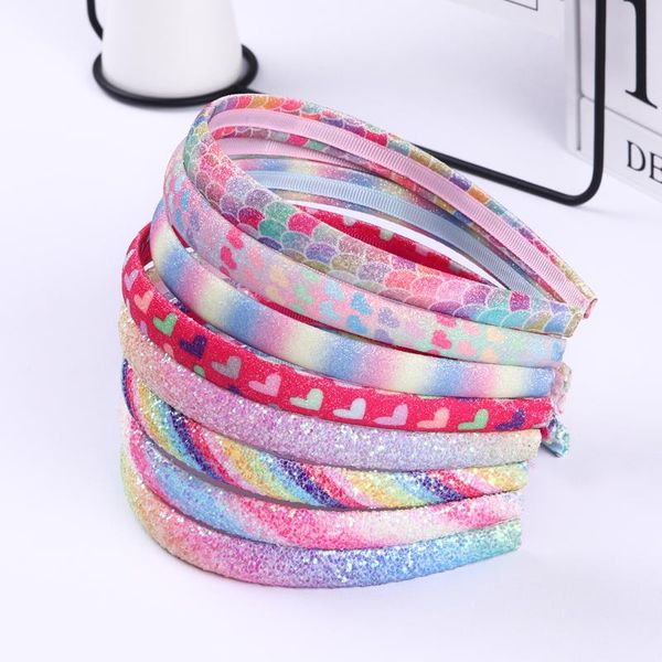 pcs/lot, fashion pu shining rainbow gradient hairband women kids glitter headband for bows flower hair accessories, Slivery;white
pcs/lot, fashion pu shining rainbow gradient hairband women kids glitter headband for bows flower hair accessories, Slivery;white