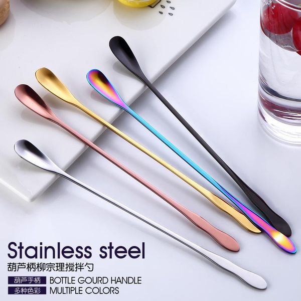 spoons 1pcs coffee stir spoon long handle stainless steel teaspoon fruit juice tea dessert scoops kitchen accessory tool
spoons 1pcs coffee stir spoon long handle stainless steel teaspoon fruit juice tea dessert scoops kitchen accessory tool