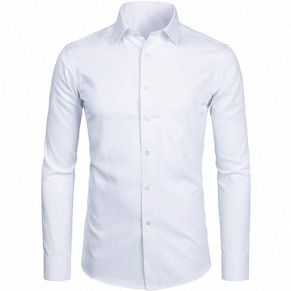 men's shirt solid colored collar wedding work long sleeve slim business streetwear wine blue white w512#, White;black
men's shirt solid colored collar wedding work long sleeve slim business streetwear wine blue white w512#, White;black