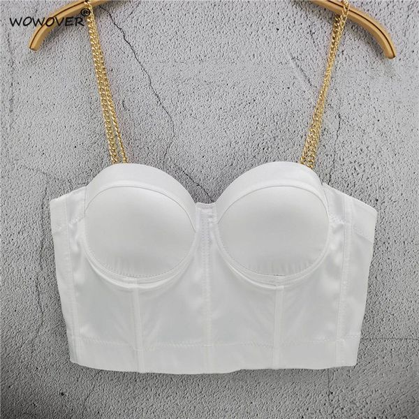 women's tanks & camis female summer nighg club chain strap nightgown wedding reception holiday vest push up bras bralet 87sh, White
women's tanks & camis female summer nighg club chain strap nightgown wedding reception holiday vest push up bras bralet 87sh, White