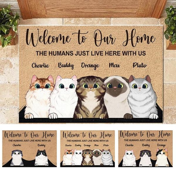 carpets welcome to my home personalized doormat premium door mat cartoon animal cat dog printed carpet for living room kitchen floor
carpets welcome to my home personalized doormat premium door mat cartoon animal cat dog printed carpet for living room kitchen floor