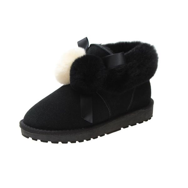 boots 2021 women winter snow warm flat plus size platform slip on ladies women's shoes flock fur suede ankle female, Black
boots 2021 women winter snow warm flat plus size platform slip on ladies women's shoes flock fur suede ankle female, Black