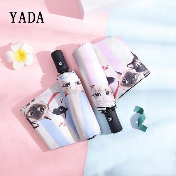 umbrellas yada ins cartoon cats stripe umbrella clear folding automatic for children women uv lovely rain cat yd200006
umbrellas yada ins cartoon cats stripe umbrella clear folding automatic for children women uv lovely rain cat yd200006