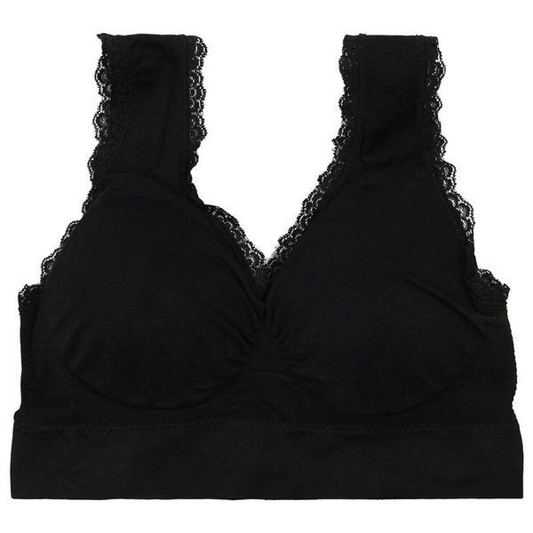gym clothing women's sports bra padded lace brassiere yoga athletic vest (xxxl, black), White;black
gym clothing women's sports bra padded lace brassiere yoga athletic vest (xxxl, black), White;black