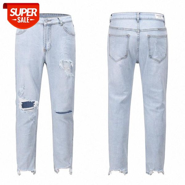 american street hip hop skateboard hole knife cut destruction slim feet jeans retro flow casual pants #u43b, Black
american street hip hop skateboard hole knife cut destruction slim feet jeans retro flow casual pants #u43b, Black