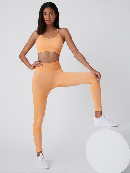 yoga outfit sports vest seamless tights fitness running breathable quick dry two piece set
yoga outfit sports vest seamless tights fitness running breathable quick dry two piece set