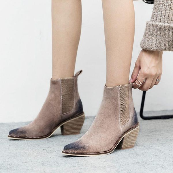 boots genuine leather ankle for women high heel pointed toe 2021 winter fashion shoes woman botas mujer botte femme, Black
boots genuine leather ankle for women high heel pointed toe 2021 winter fashion shoes woman botas mujer botte femme, Black